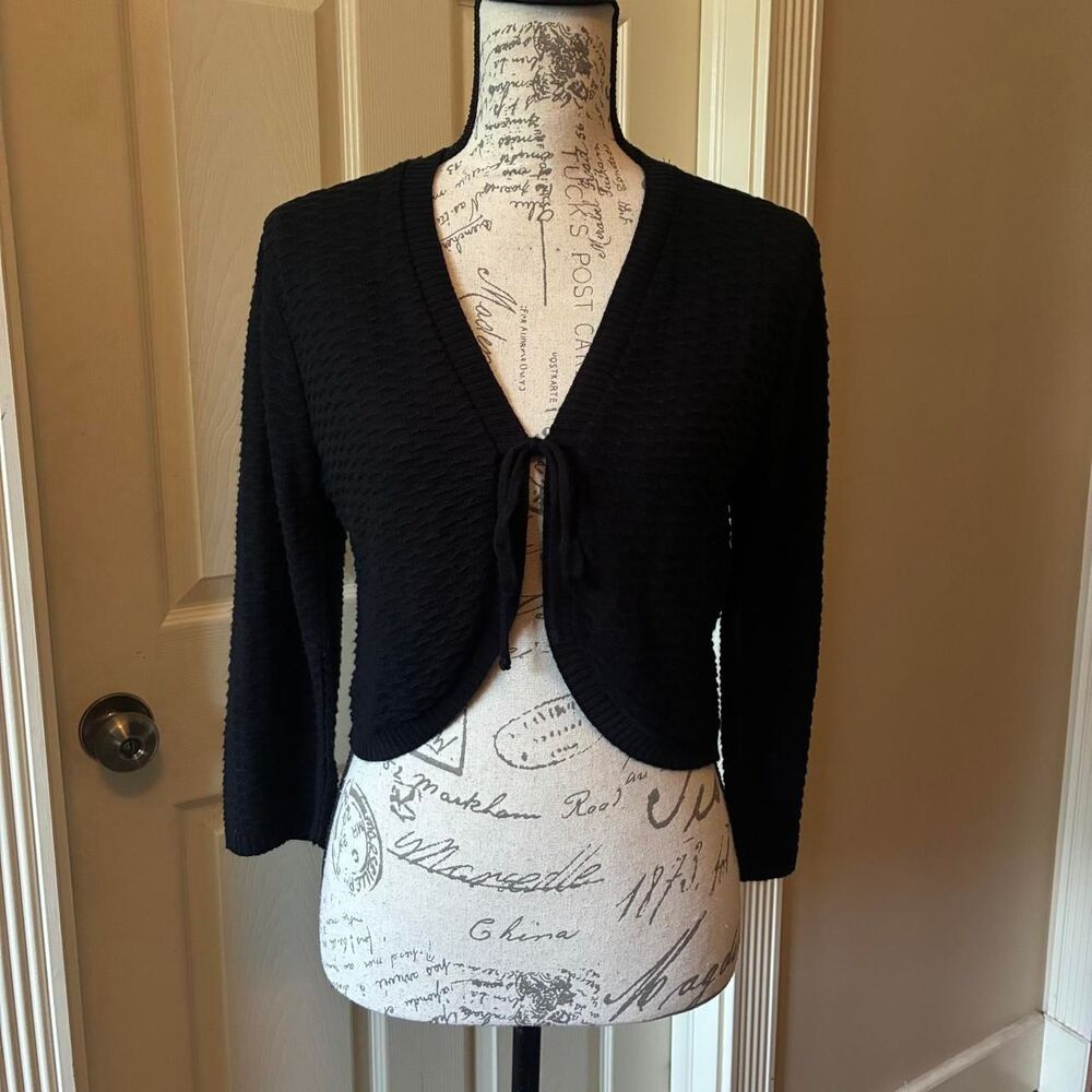Notations Women's Black Cardigan
